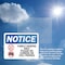 Signmission Family Viewing Only Please No, 18 in W x Rectangle, Plastic OS-2PACK-NS-P-1218-L-12479 - alternate 6